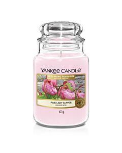 Yankee Candle Pink Lady Slipper Large Jar